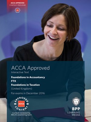cover image of FIA Foundations in Taxation FTX FA2015 (2016)